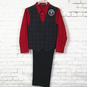 Boys 3 Piece Pant Suit Set